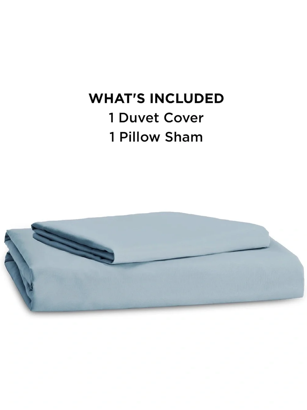 NEW Bedsure Twin/Twin XL Duvet Cover, Double Brushed Bedding Set, Mineral Blue